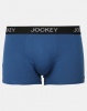 Jockey 3 Pack Trendz Value Trunks Ocean Depths Chilli Red Black Photo