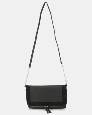 Photo of New Look Brandy Plain Crossbody Bag Black