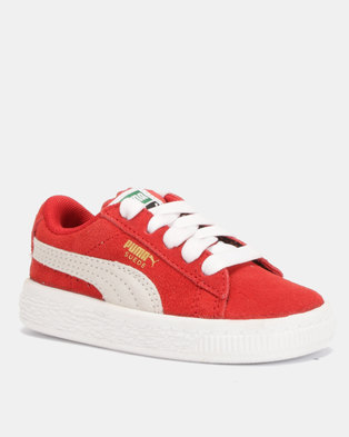 Photo of Puma Sportstyle Core Suede Infant Sneakers High Risk Red/White