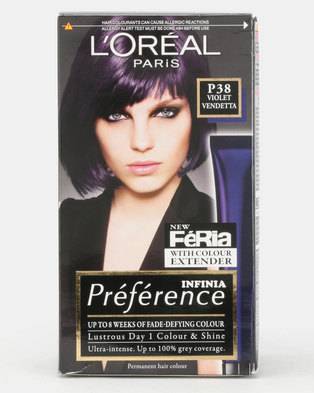 Photo of LOreal L'Oreal Preference Deep Purple P38