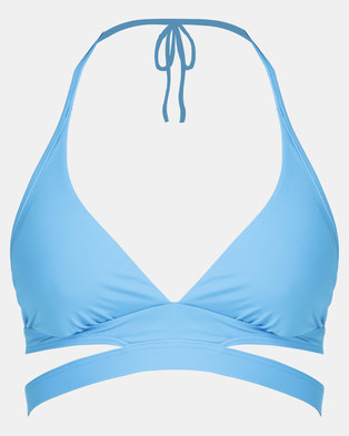 Photo of Seafolly Active Halter Electric Blue