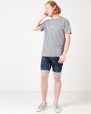 Photo of RVCA OS Pigment Tee Blue