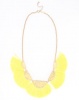Joy Collectables Fan Tassel Necklace Yellow Photo