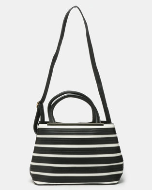 Photo of Joy Collectables Stripe Bag Black