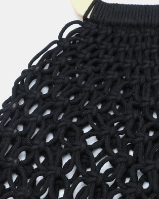 Photo of Joy Collectables Crochet Shopper Black