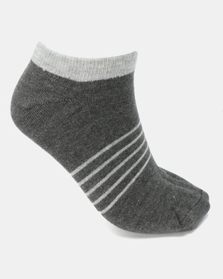 Photo of Joy Collectables 4 Pack Multi Striped Ankle Socks Multi