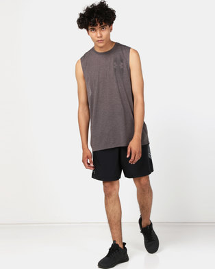 Photo of Under Armour Threadborne Grph Muscle Tank Charcoal