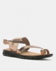 Photo of Angelsoft Megan Leather Sandals Rose Gold Photo of Angelsoft Megan Leather Sandals Rose Gold
