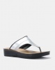 Photo of Angelsoft Mila D Leather Sandals Silver Photo of Angelsoft Mila D Leather Sandals Silver