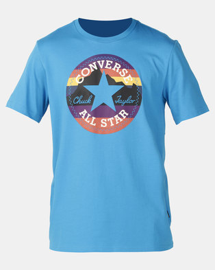 Photo of Converse Mountain Chuck Patch Tee Blue