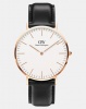 Daniel Wellington Men Classic Sheffield 40mm Watch DW00100007 Rose Gold-plated Photo