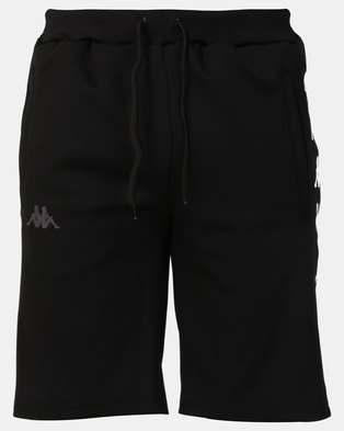 Photo of Kappa Unisex Berdi Slim Fit Shorts Black