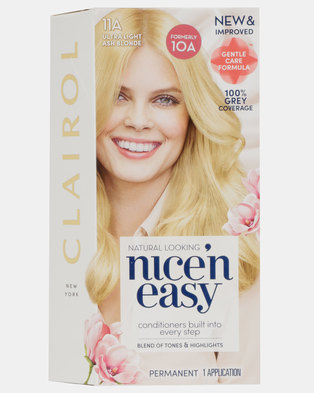 Photo of Clairol Nice N Easy Nice N Easy Natural Ultra Light Ash Blonde 11A