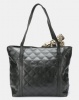 Utopia Quilt Shopper Bag Black Photo