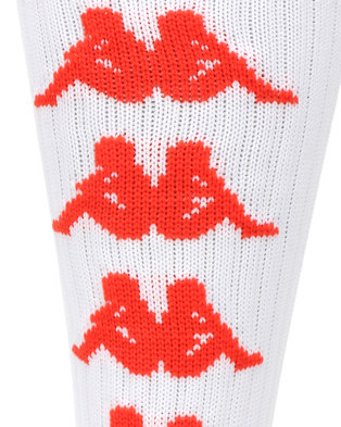 Photo of Kappa Authentic Amal 1P Socks White/Red/Orange