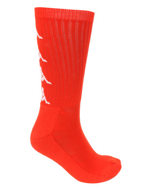 Photo of Kappa Authentic Amal 1P Socks Red/Orange/White