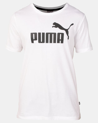 Photo of Puma Sportstyle Core ESS Logo Tee White