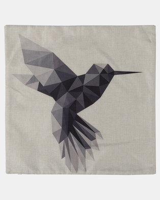 Photo of Royal T Bird Linen Cushion Cover Brown