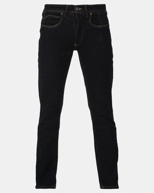 Photo of Crosshatch Balt Stretch Slim Fit Jeans Indigo Raw