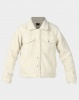 Brave Soul Borg Fleece Western Style Jacket Cream Photo