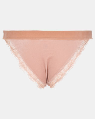 Photo of CHERRY AND THE BEES Velour Panty Beige
