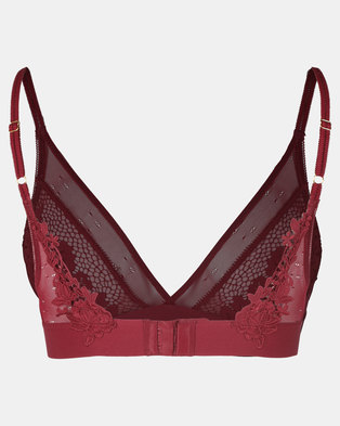 Photo of CHERRY AND THE BEES Ms Bralette Red Photo of CHERRY AND THE BEES Ms Bralette Red