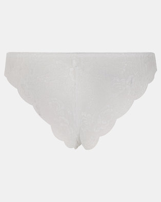 Photo of CHERRY AND THE BEES Maliah Bridal Panty White