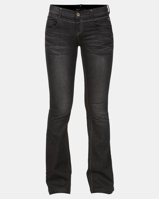 Photo of Vero Moda Slim Flare Jeans Black