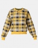 New Look Fine Knit Rib Trim Check Top Yellow Photo