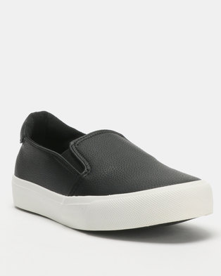 Photo of New Look BSC Slip-on Sneakers Black