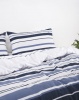 Linen House Brooks Duvet Cover Set Blue Photo