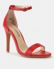 Utopia PU Barely There Sandals Red Photo