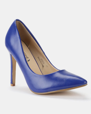 Photo of Utopia PU Pointy Courts Navy