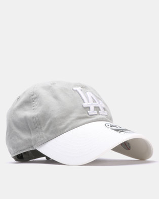 Photo of 47 Brand MLB Los Angeles Dodgers Two Tone '47 Clean Up Cap Grey