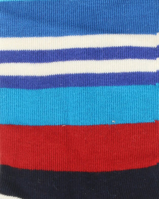 Photo of Happy Socks Multi Stripe Low Socks Multi