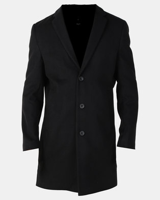 Photo of New Look Overcoat Black