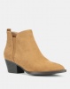 New Look Buckeroo Western Pointed Chelsea Boots Tan Photo