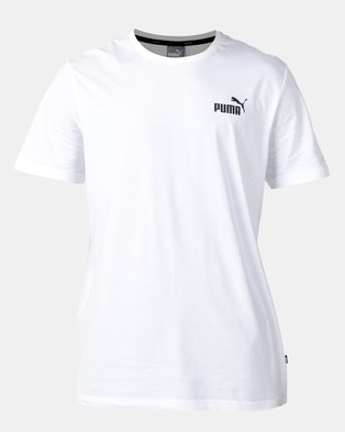 Photo of Puma Sportstyle Core ESS Small Logo Tee White