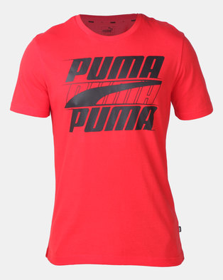 Photo of Puma Sportstyle Core Rebel Basic Tee Red