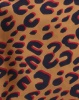 You I You & I Leopard Border Square Scarf Biscuit Photo