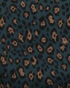 You I You & I Small Leopard Border Square Scarf Navy Photo