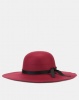 You I You & I Felt Floppy Hat Burgundy Photo