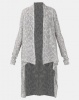 Photo of Bellfield Knitted Waterfall Lightweight Cardigan Grey Photo of Bellfield Knitted Waterfall Lightweight Cardigan Grey