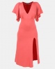 Utopia Floaty Knit Dress Rust Photo