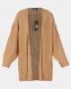 Brave Soul Cable Cardigan Camel Photo