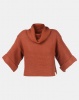 Brave Soul Cowl Neck Jumper Cinnamon Photo