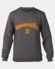 Brave Soul Generation X Crew Neck Sweater Charcoal Photo