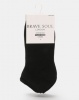 Brave Soul Lolo 3 Pack Plain Trainer Socks Black Photo