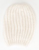 Brave Soul Aimee Half Cardigan Beanie Light Grey Photo
