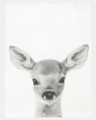 Photo of Royal T Deer Wall Art Black And White